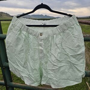 Madewell linen shorts